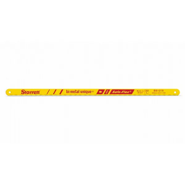 Lâmina Para Serra Manual Safe Flex Bi Metal Unique 18 Dentes x 12´´ BS1218