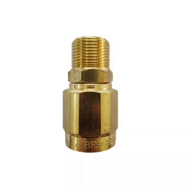TERMINAL FIXO PARA MANGUEIRA DE COMBUSTIVEL 3/4 DIAM.28MM EM LATÃO