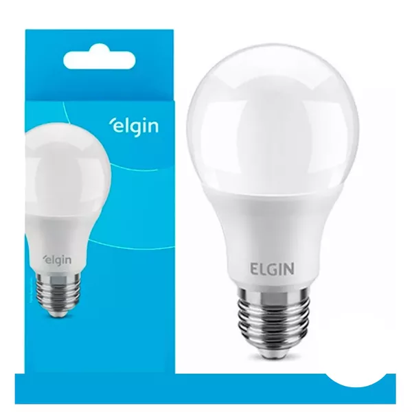 LAMPADA BULBO LED 12W BIVOLT BRANCO QUENTE 3000K