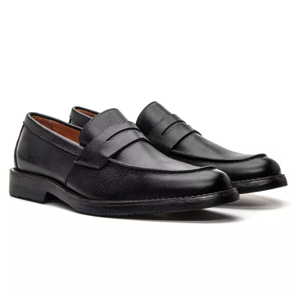 Mocassim Masculino Pequim Floater Preto Samello | SAMELLO