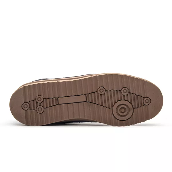 Sapatênis Masculino Luigi Camurça Navy Blue Samello | SAMELLO