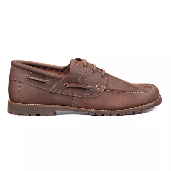 Bulldog Masculino New Barão Crazy Horse Dark Brown - 45 Ao 48