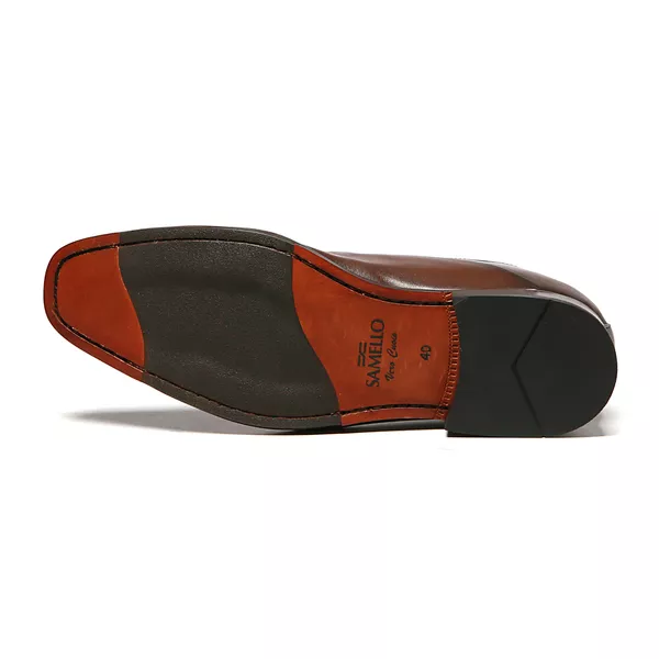 Sapato Masculino Elevator Vintage Lorde Café Samello | SAMELLO