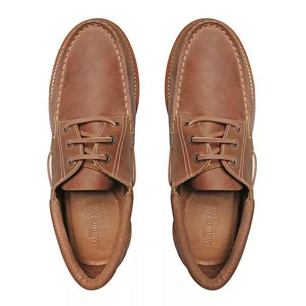 New Bulldog Masculino Duque Crazy Horse DK Brown Samello | SAMELLO