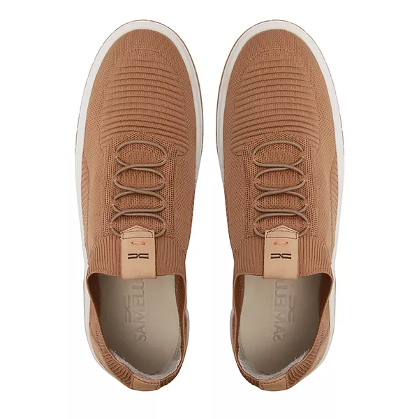 Tênis Casual Masculino Colin Areia Samello | SAMELLO