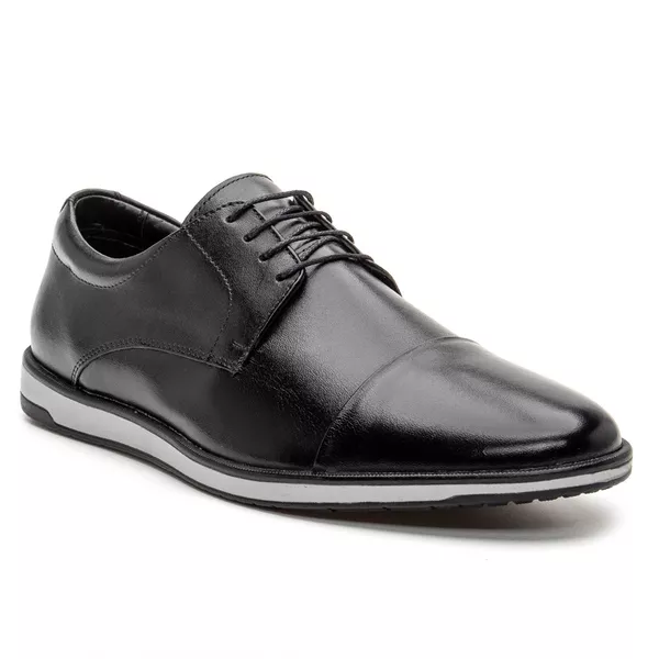 Sapato Casual Sândalo Connor Cadarço Preto