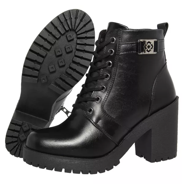 Bota Feminina Sândalo Naomi Preto