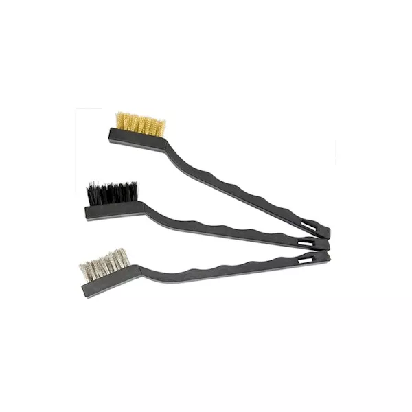 Jogo De Escova De Aço Mini C/ 3 Unidades 748609 Mtx 