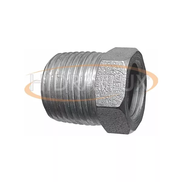 Bucha de Redução de Ferro 1/2" x 1/4" 1712A Haltbar