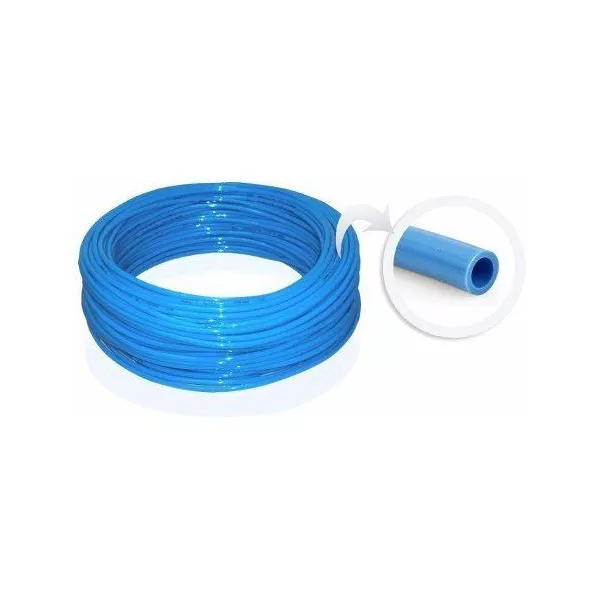 Mangueira Tubo Pu Azul 1/2" Haltbar
