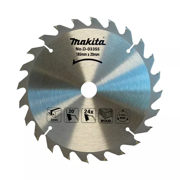 Disco De Serra Circular 7.1/4'' X 24D Makita 