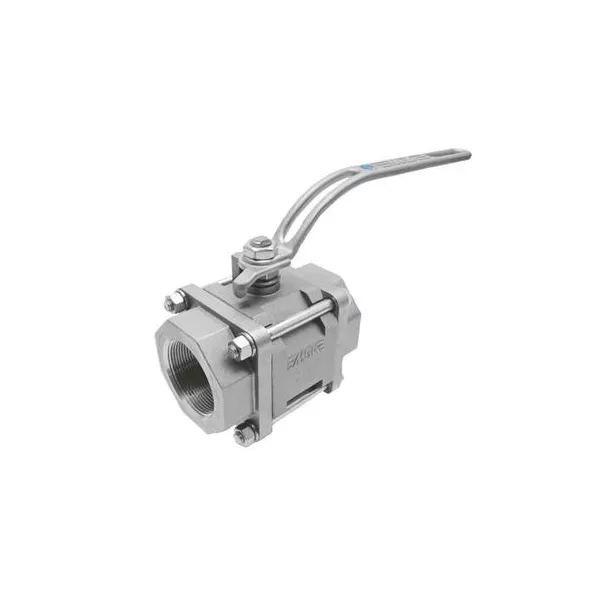 Valvula Esfera Tripartida Inox 1" MGA