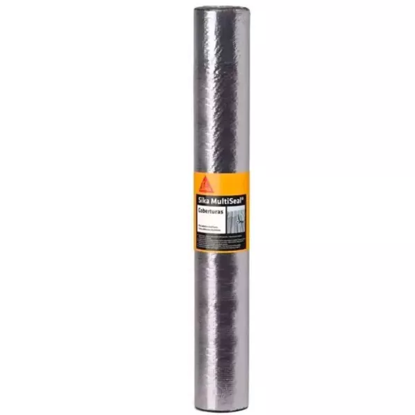 Fita Aluminizada Manta Asfaltica Sika Seal 1m x 10m Sika