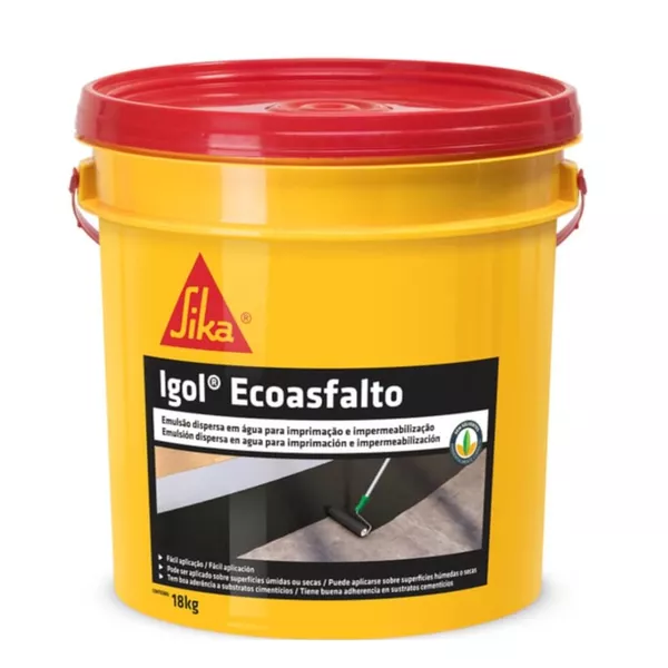 Sika Impermeablizante Igol Eco Asfalto 18L Sika