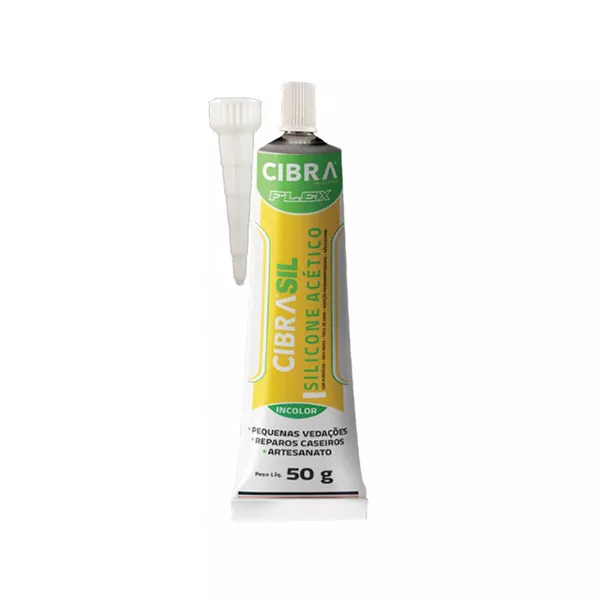 Adesivo Silicone Incolor 50gr 150147 Cibrasil