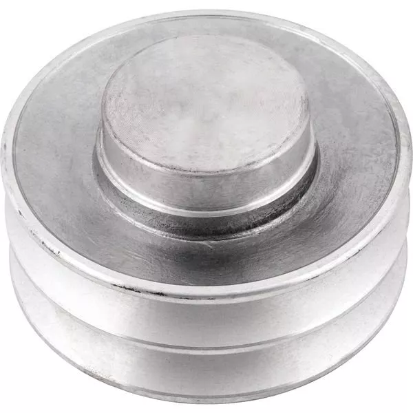 Polia de Alumínio 110mm com 2 Canais A Alucal