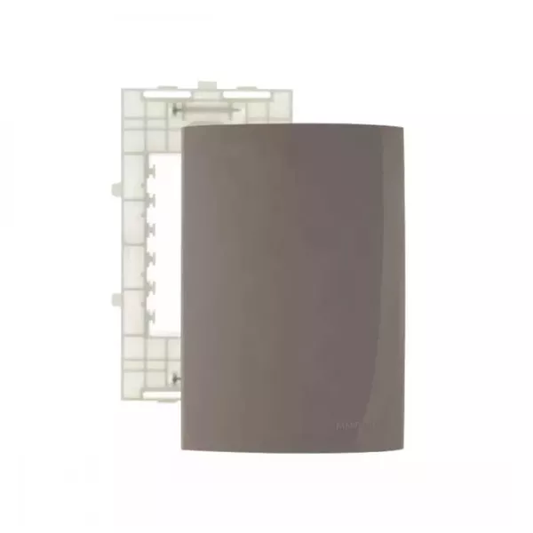 Placa 4 x 2 Cega Argila Linha Sleek Margirius