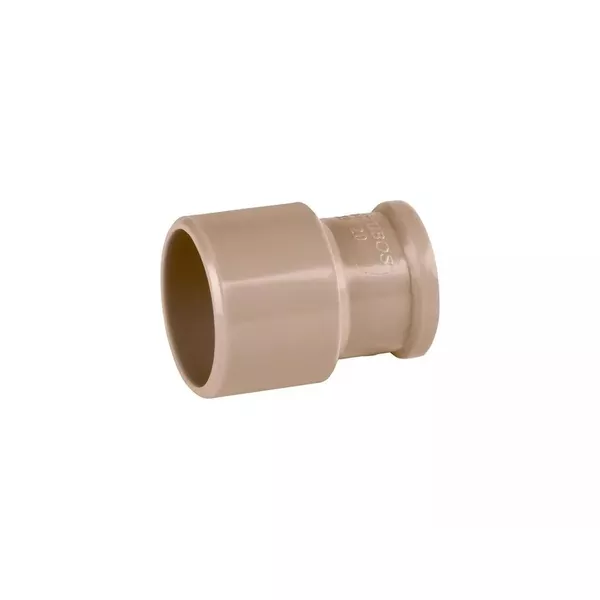 Bucha De Redução Longa Marrom 60 x 50mm Plastubos