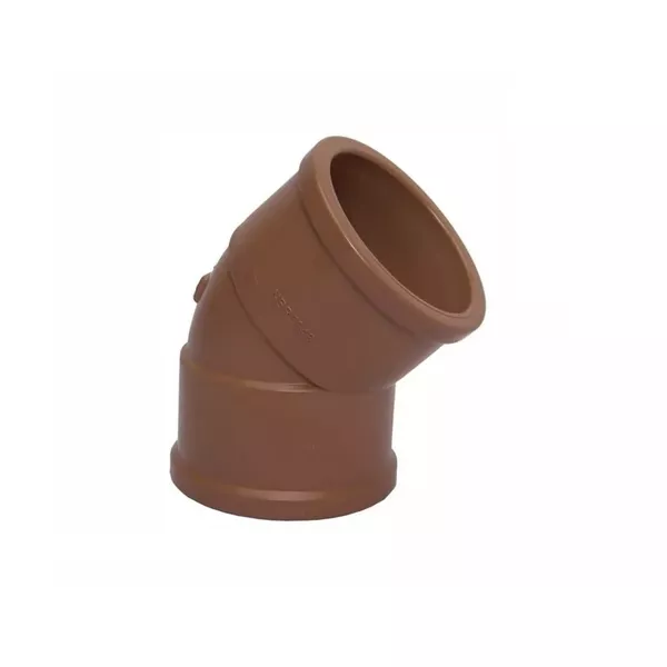 Joelho Pvc Marrom 45º Graus 32mm Plastubos