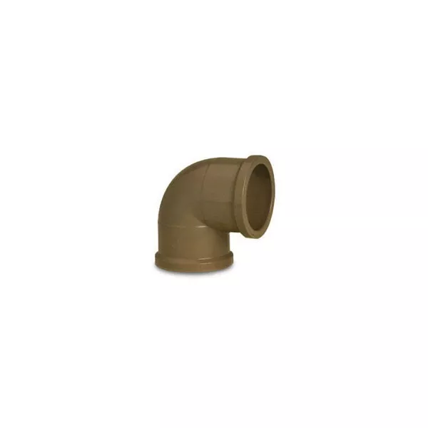 Joelho Pvc Marrom 90º Graus 50mm Tigre