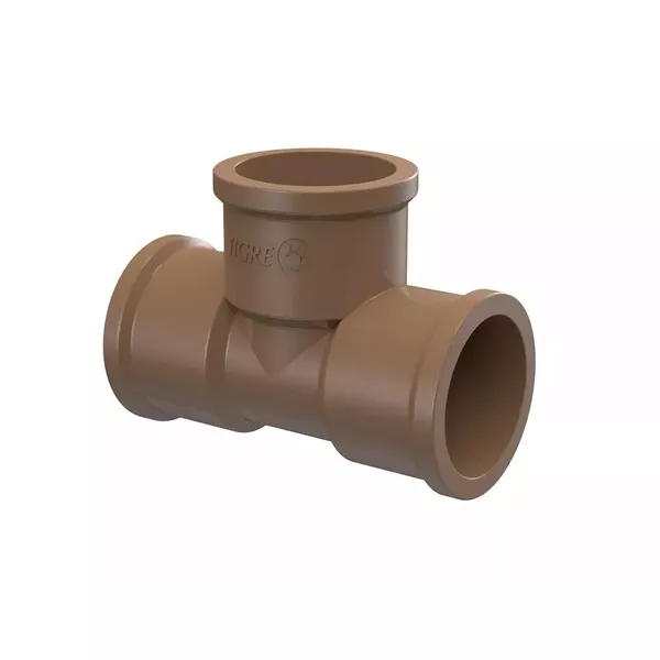 Te Pvc Marrom Soldável 110mm Tigre