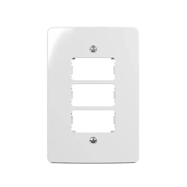Placa Renova 4X2 3 Postos Horizontais Margirius 21301