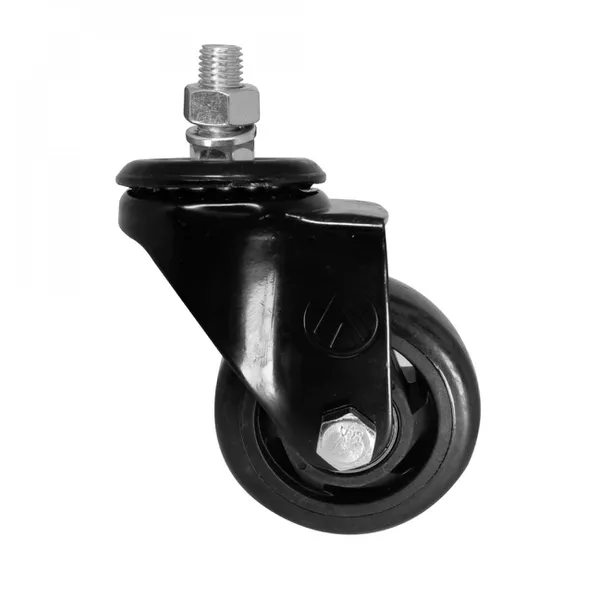 Rodizio Giratório Espiga 312 Preto A09430-GR