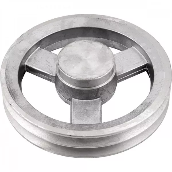 Polia de Alumínio 160mm com 2 Canais A Alucal