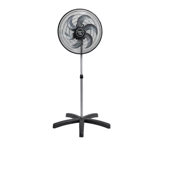 Ventilador Pedestal Coluna Tron Oscilante 50cm Preto 220V