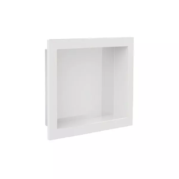 Nicho de Banheiro Plástico para Embutir 30x40 Branco