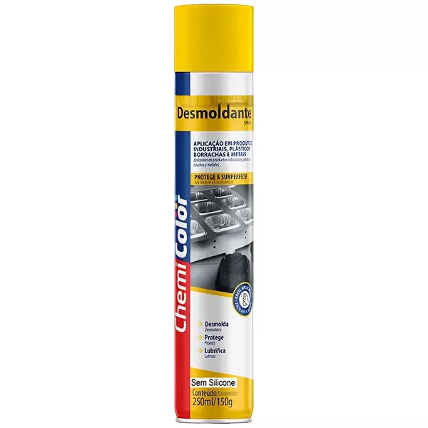 Desmoldante Spray sem Silicone 250ml Chemicolor