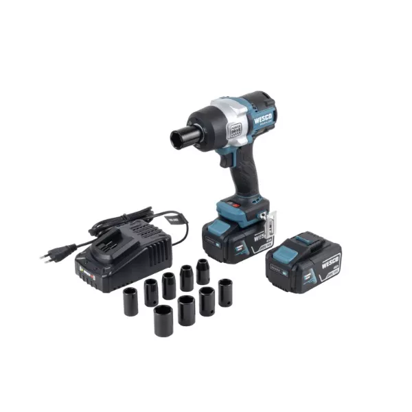 Chave de Impacto 1/2 pol Bateria 18V WS2392.K2 Wesco