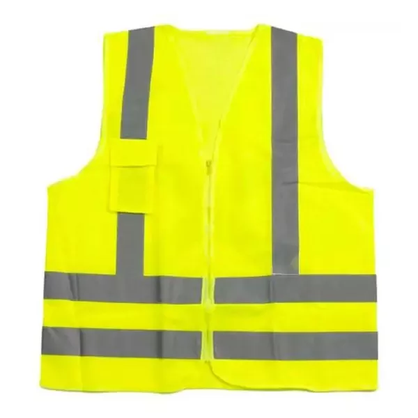 Colete Refletivo Amarelo com Bolso Plastcor