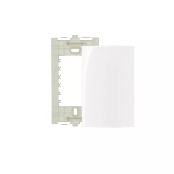 Placa 4x2 Cega Branco Linha Sleek Margirius
