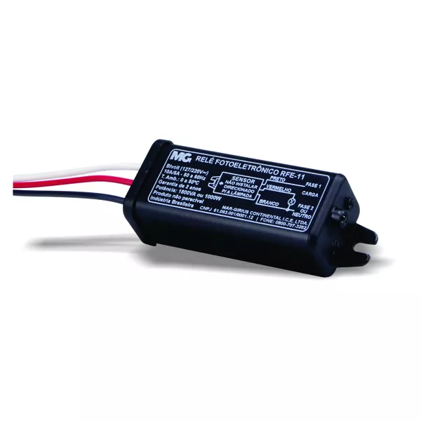 Rele Fotoeletrônico Compacto 1000W Margirius RFE-11 Bivolt