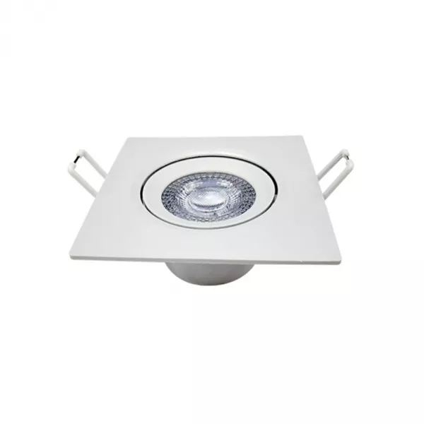 spot de led 5w branco quadrado 3000k avant