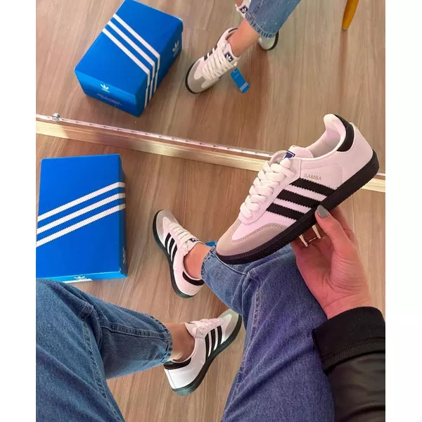 adidas gazelle silver green womens Adidas Samba LT Core Black / Off White / Gum Preto – LOWBANK