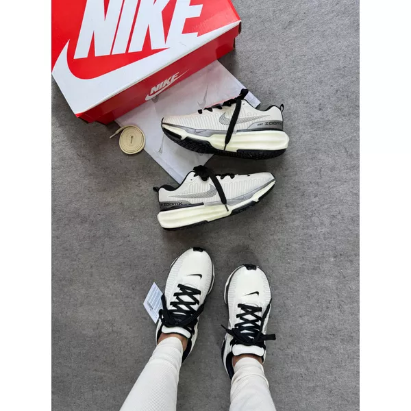 Tênis Zoomx OFF White / Grafite | Talline Sapatilhas Atacado