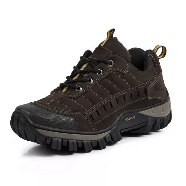 Tênis Adventure Couro Legítimo Strong Front Trekking Stop Boots