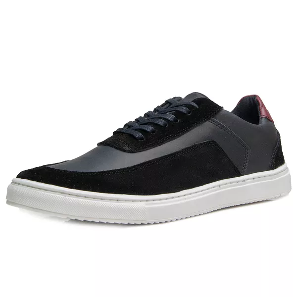 Tênis Skeeter Couro r162 Zarato Preto 2196 | SAPATO DE FRANCA