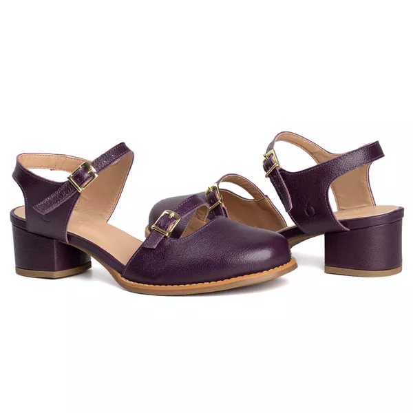Sapato Boneca - ESSENCIAL - Ameixa - 2075.4
