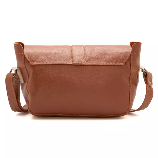 Bolsa RetrÔ - Chocolate e Off Wthite - SORRISO