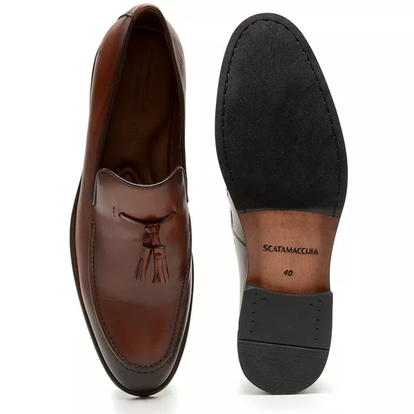 Sapato Masculino Loafer Whisky | SCATAMACCHIA