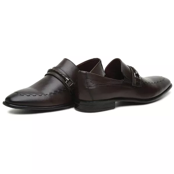 翔 【a0402】 Sapato Social Toulouse Rouge Avelã/Titanium | SCATAMACCHIA