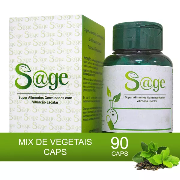 Mix De Vegetais Caps - 90 Cápsulas