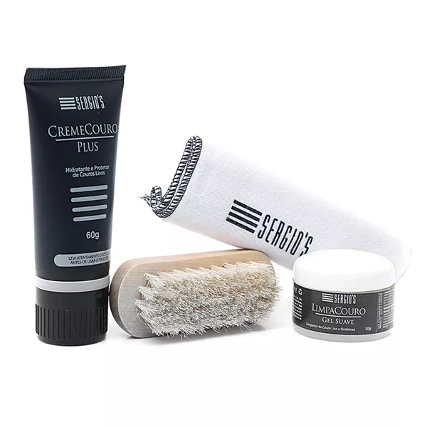 Kit de Limpeza e Conservação para Calçados em Cour... - SERGIO`S