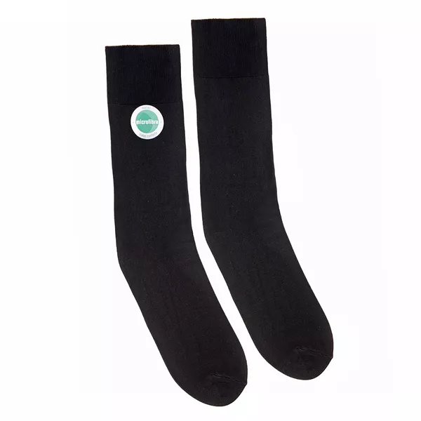 Meia Social Microfibra Preto - 00703400 - Preto - SERGIO`S