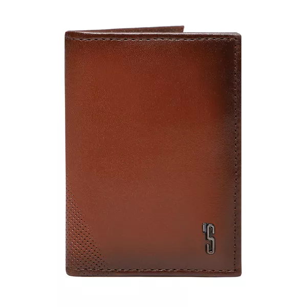 Carteira Masculina Em Couro Marrom - 0365 10774 NA... - SERGIO`S