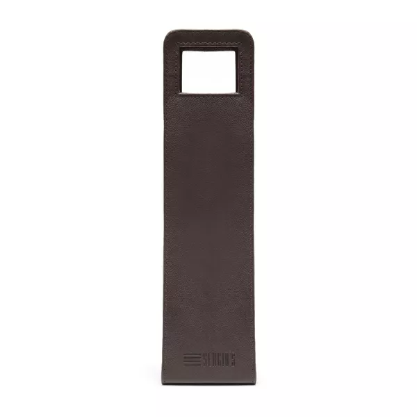 Porta Vinho Em Couro Marrom - 0328 3022 NAPA VENEZ... - SERGIO`S