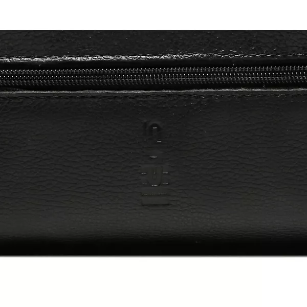 NECESSAIRE MASCULINA EM COURO PRETO | SERGIO`S